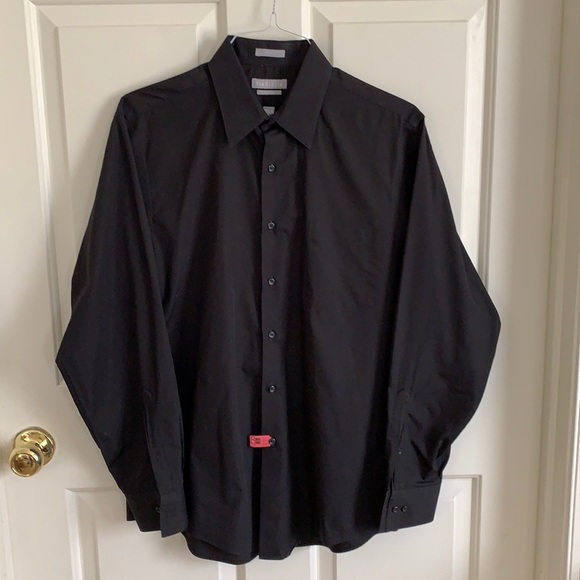 Van Heusen Poplin Fitted Men’s Dress Shirt - Picture 1 of 6